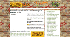 Desktop Screenshot of graffitialphabet.org